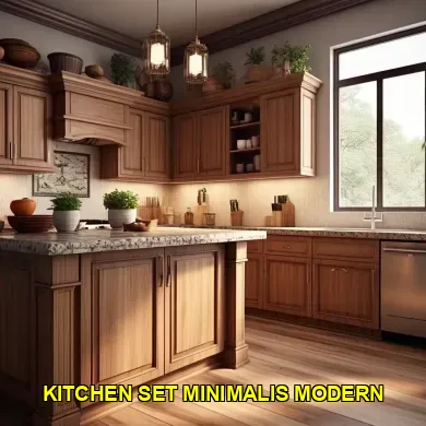 Inspirasi Kitchen Set Minimalis Modern untuk Ruang Anda